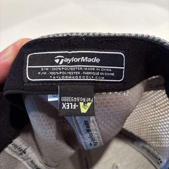 2014 TaylorMade SLDR Tour Preferred Cage Gray Hat Cap Men's S/M Fitted Flex - Picture 7 of 7
